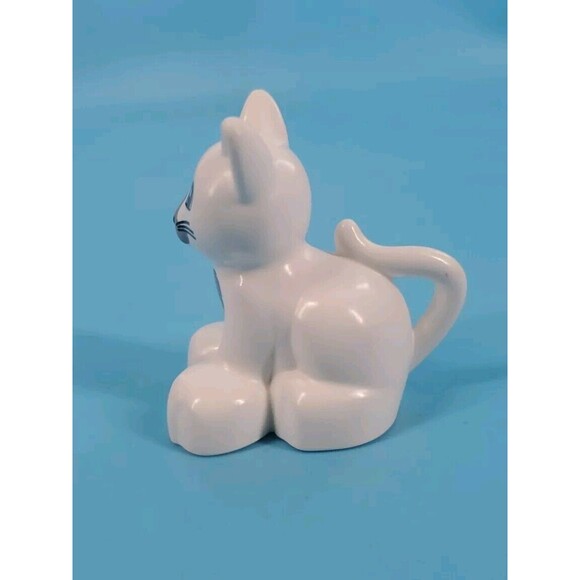 Lego Duplo White Cat Replacement Piece Animal Figure Toy - Picture 5 of 7